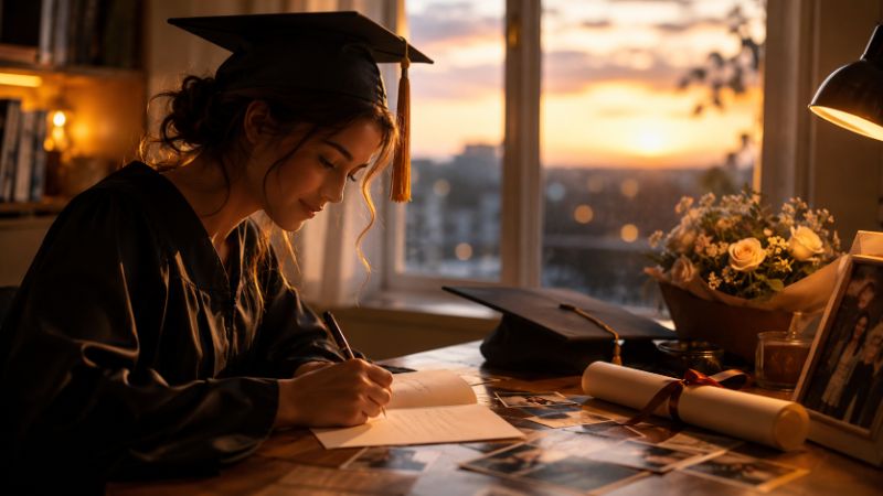 Carta al futuro para tu graduación: lo que quieres recordar de este momento